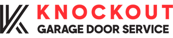 Knockout Garage Door Service Logo